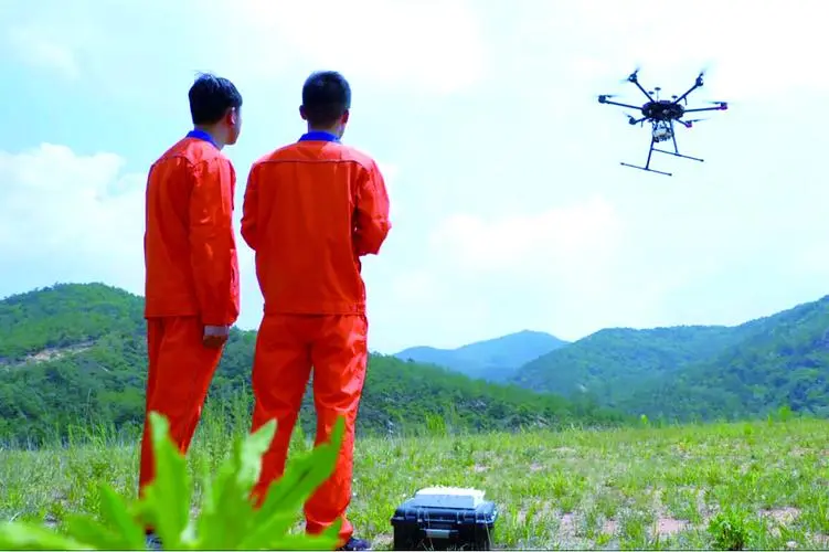 子长无人机倾斜摄影巡检拍摄